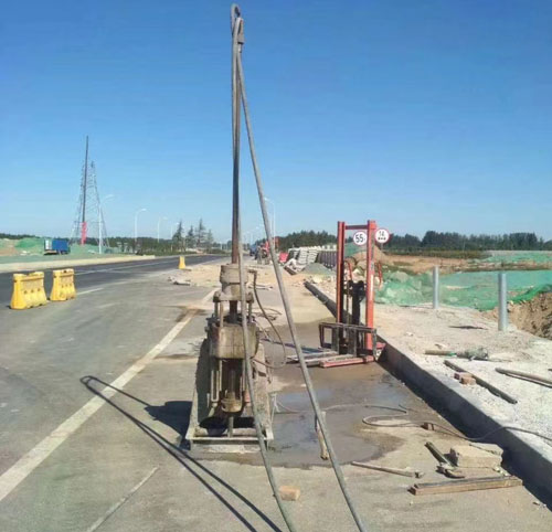 三乡镇公路高聚物注浆加固