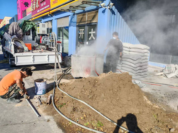三乡镇顶管注浆加固